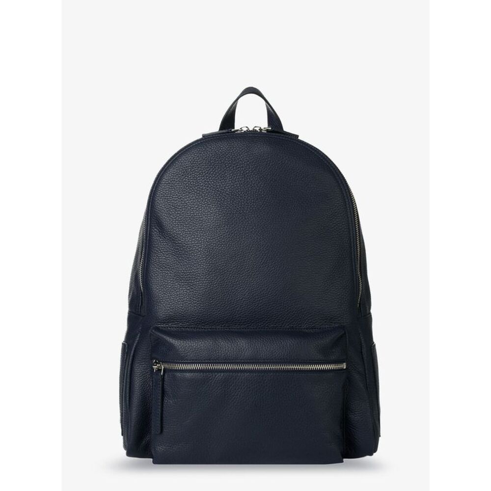 Orciani Men Leather Backpack